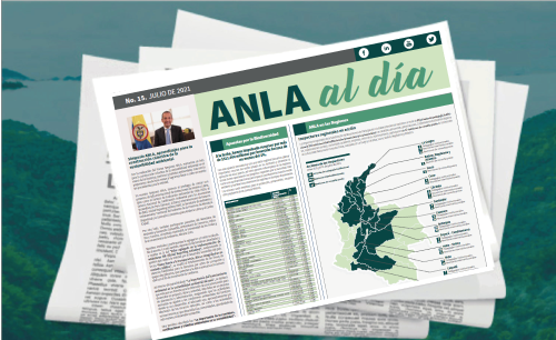 Ingrese a ver la edición número 15 del boletín ANLA al día