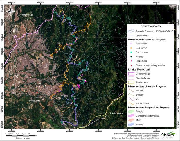 mapa doble calzad