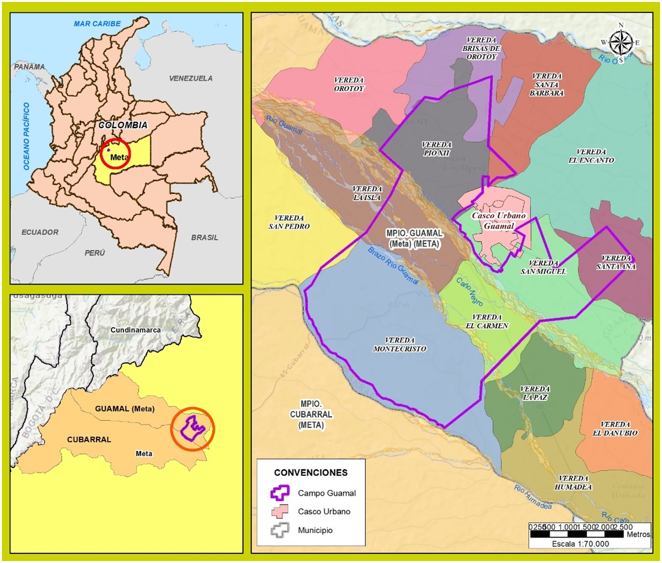 mapa doble calzad