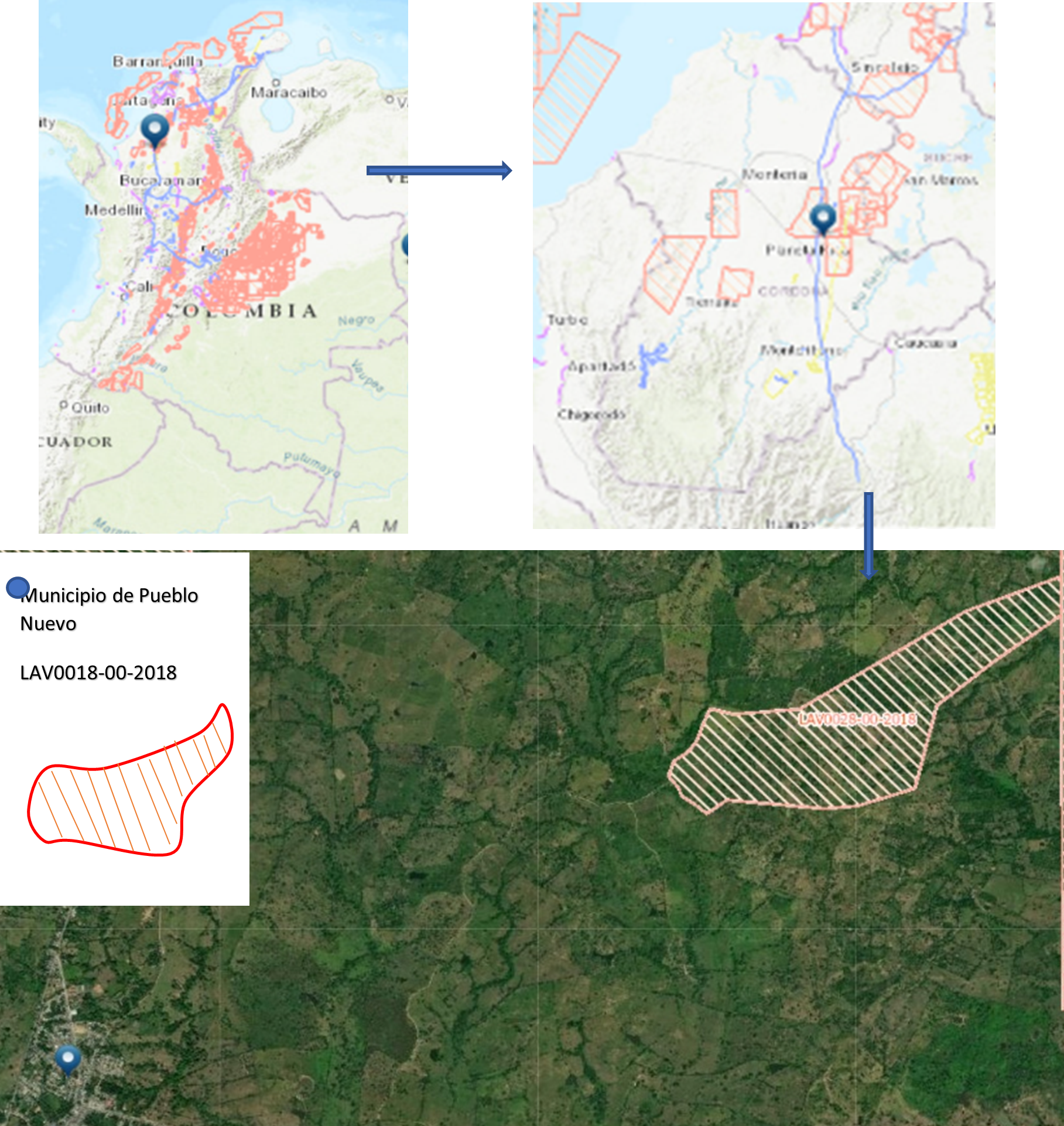 mapa doble calzad
