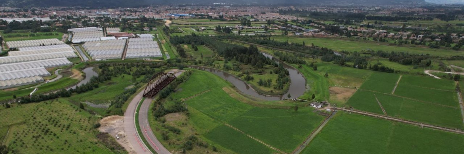 Imagen aérea del proyecto de Troncal Andes